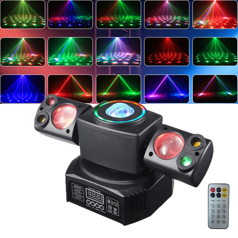 Laser Power Supply 60W - Światło sceniczne DMX z kolorowym laserem