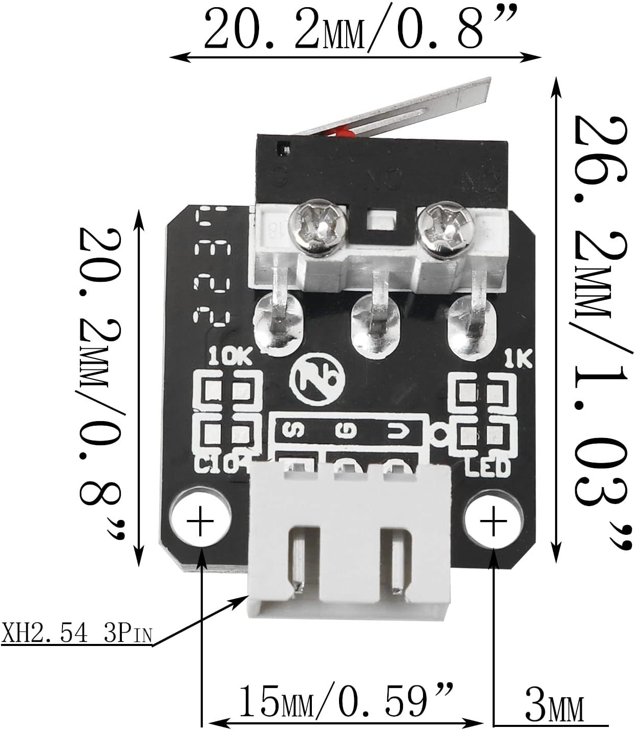 Creality Printer Ender 3 - Oficjalny wyłącznik krańcowy osi XYZ Creality