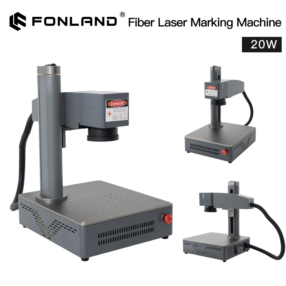 Industrial Laser Engraving Machine For Metal - Fonland S4 Metal Fiber Laser Marking