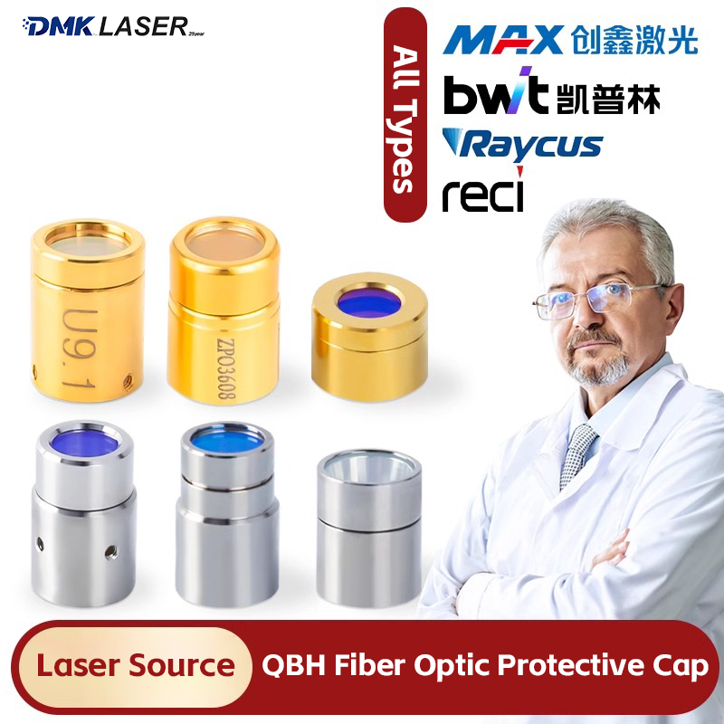 Industrial Fiber Laser - Źródło lasera Ochronna soczewka okienna QBH