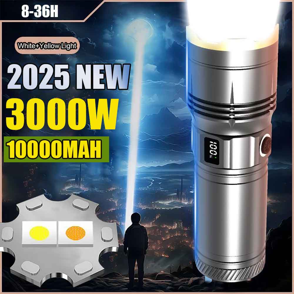 Laser Power Supply 60W - 2025 najnowszy 10000mah potężny biały i