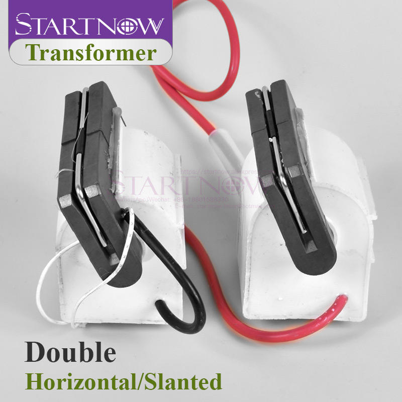 Laser Power Supply 60W - 2szt /lot Podwójny laserowy transformator wysokiego