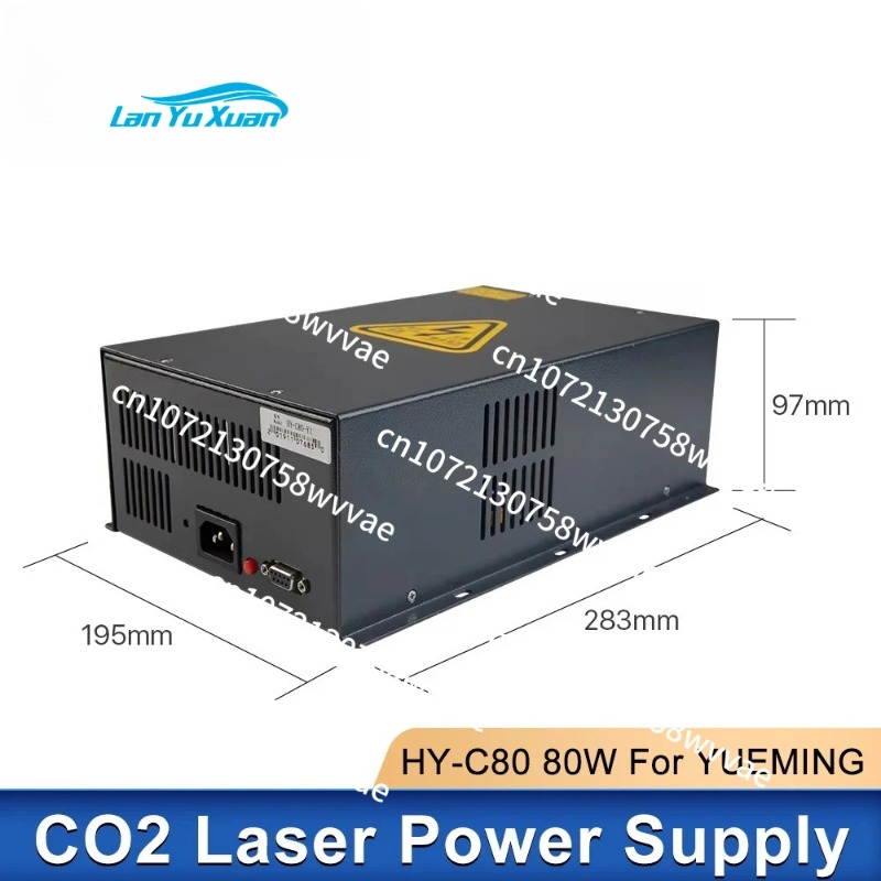 Zasilacz laserowy 80W YUEMING  – Laser Power Supply 60W recenzja i cena