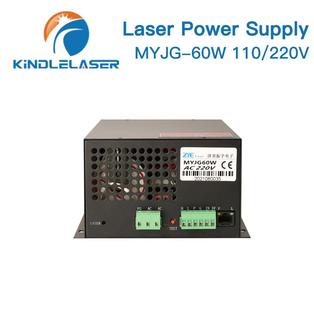 KINDLELASER 60W CO2 Laser Powe – Laser Power Supply 60W recenzja i cena
