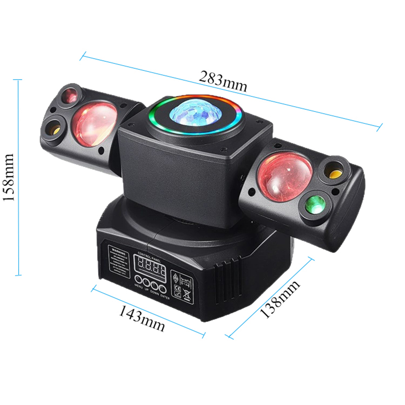 Światło sceniczne DMX z koloro – Laser Power Supply 60W recenzja i cena