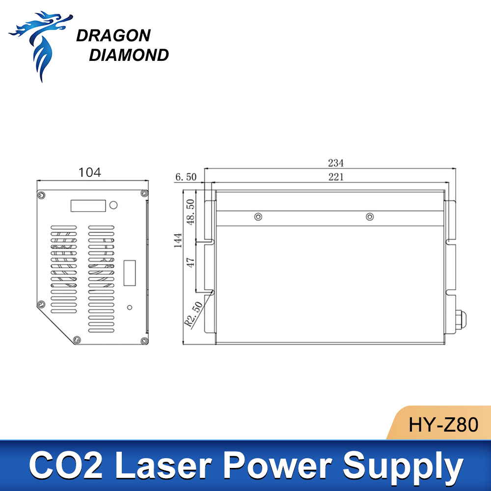 Zasilacz laserowy Dragon Diamo – Laser Power Supply 60W recenzja i cena