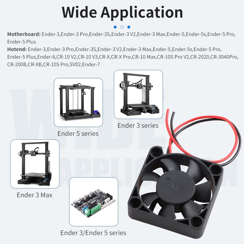 2szt Wentylatory Creality Orig – Creality Printer Ender 3 recenzja i cena
