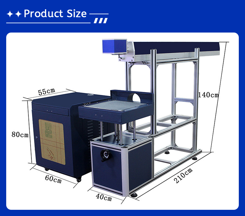 Niemetalowa, precyzyjna, stoło – Industrial Laser Engraving Machine For Metal recenzja i cena
