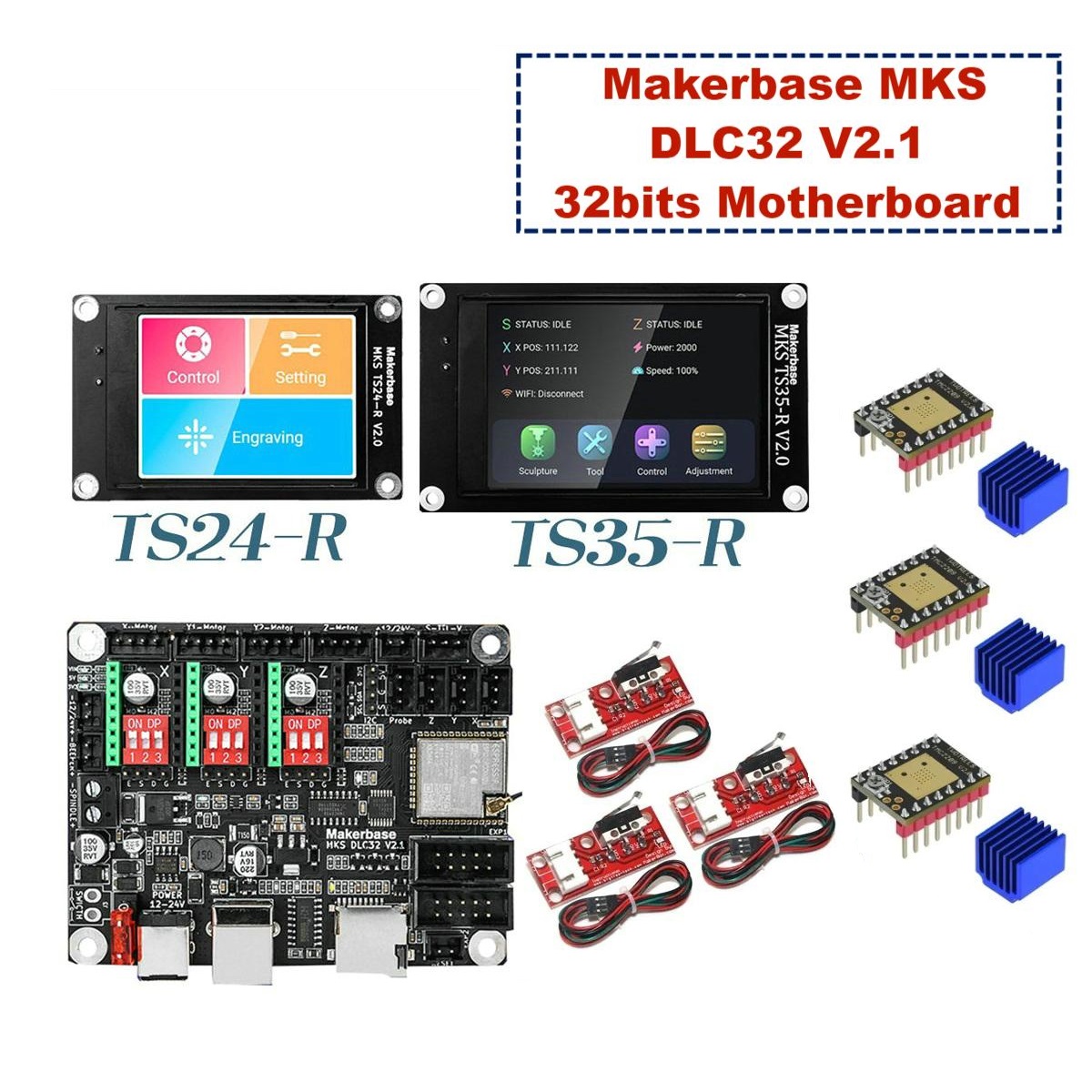 Makerbase MKS DLC32 V2.1 32-bi – Industrial Laser Sensor recenzja i cena