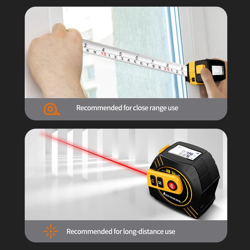 Laserowa miarka dalmierz 80m,  – Industrial Laser Sensor recenzja i cena